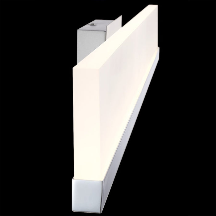 Eurofase Sole LED Wall Sconce, Chrome/Frosted