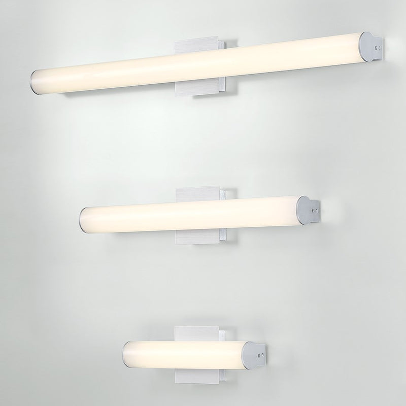 Eurofase Ray LED Wall Mount, Aluminum/White