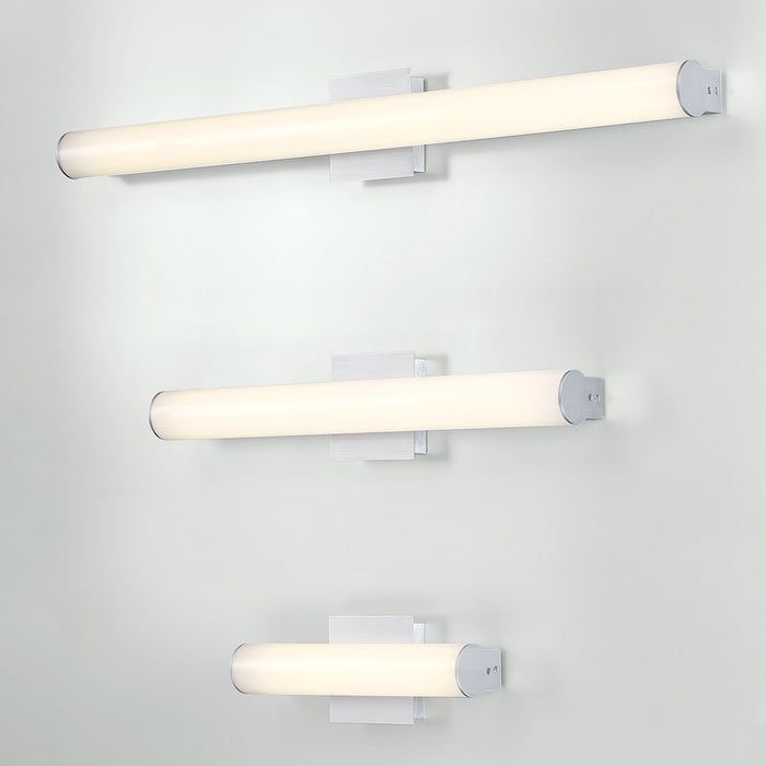 Eurofase Ray LED Wall Mount, Aluminum/White