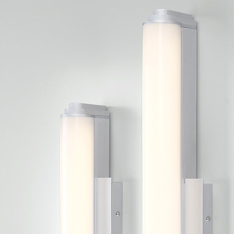 Eurofase Ray LED Wall Mount, Aluminum/White