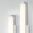 Eurofase Ray LED Wall Mount, Aluminum/White