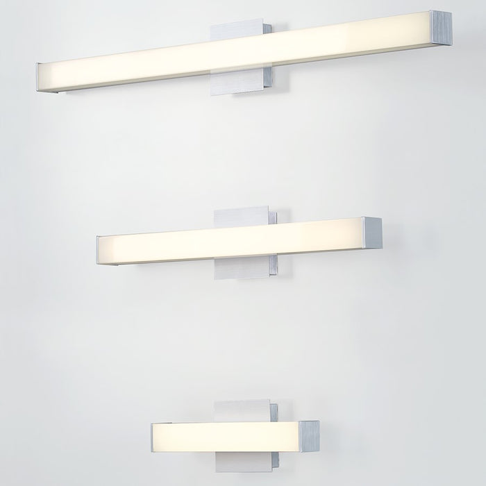 Eurofase Kelvin LED Wall Sconce, Aluminum/White