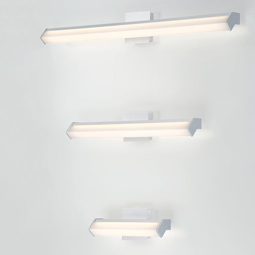 Eurofase Arco LED Wall Mount, Aluminum/White