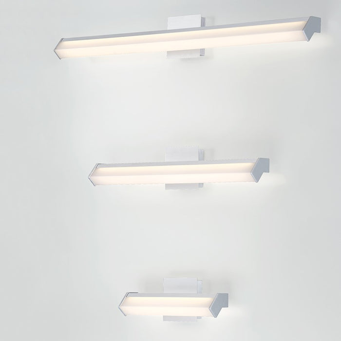 Eurofase Arco LED Wall Mount, Aluminum/White