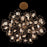Eurofase Patton 7-Light Chandelier, Bronze/Bronze/stone