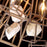 Eurofase Patton 7-Light Chandelier, Bronze/Bronze/stone