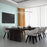 Eurofase Valley Large LED Pendant, Chrome/Opal White