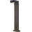 Eurofase Bollard, 1X7W, Led, 29.5", Graphite Grey
