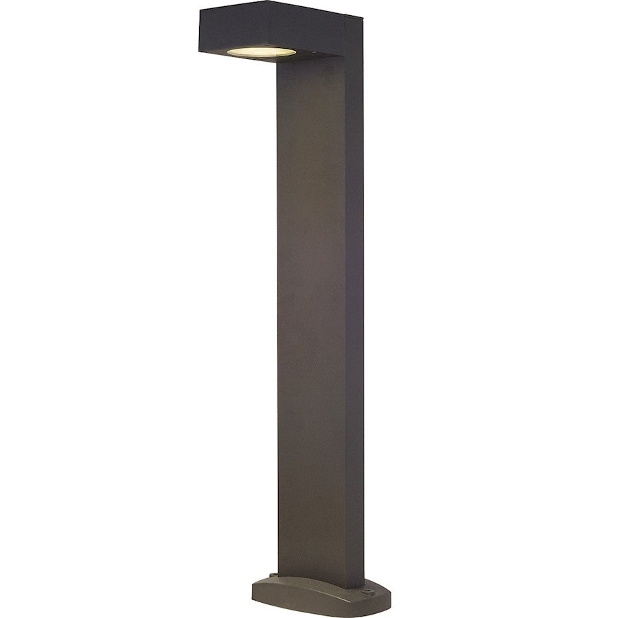 Eurofase Bollard, 1X7W, Led, 29.5", Graphite Grey