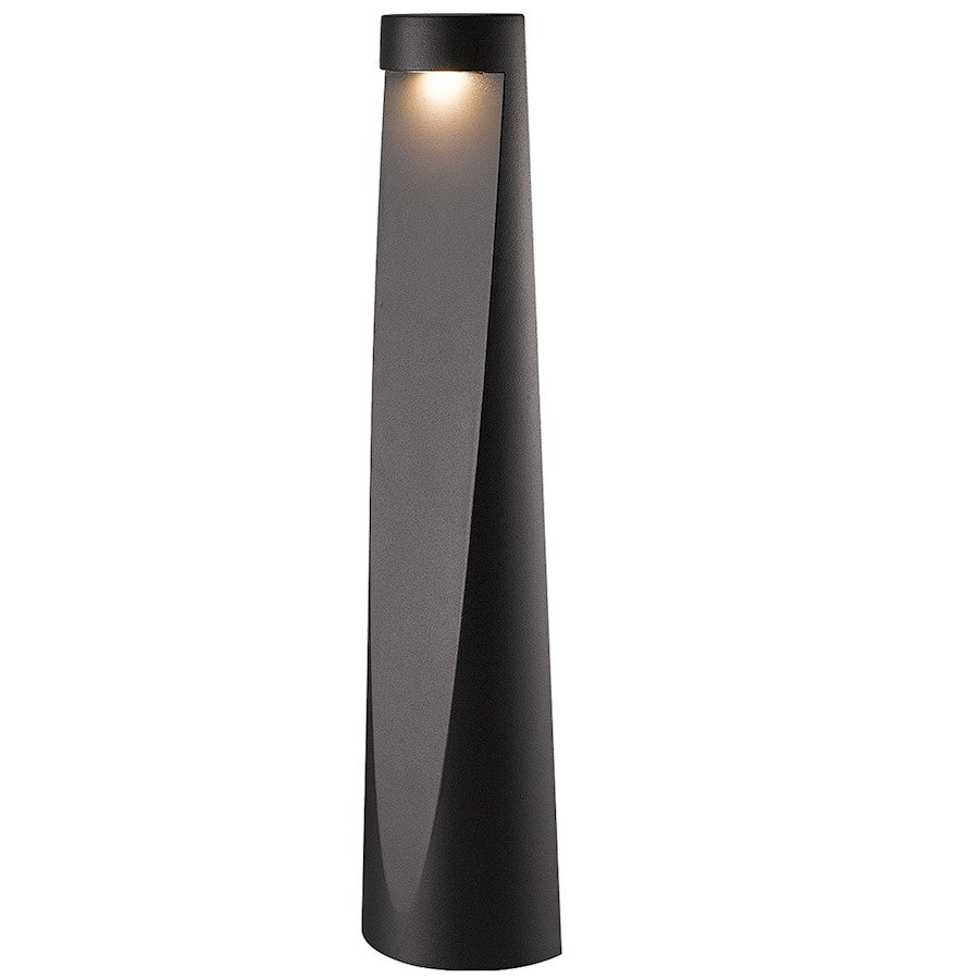 Eurofase Bollard, 1X7W, Led, 15.7", Graphite Grey