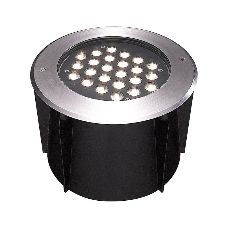 Eurofase Outdoor Round LED IngRound, 24x1w, Stainless Steel