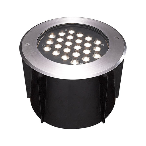 Eurofase Outdoor Round LED IngRound, 24x1w, Stainless Steel