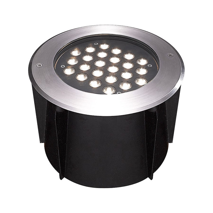 Eurofase Outdoor Round LED IngRound, 24x1w, Stainless Steel