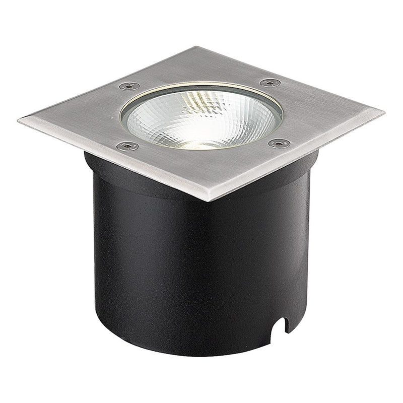 Eurofase Outdoor Square LED IngRound, Stainless Steel/Frost PC