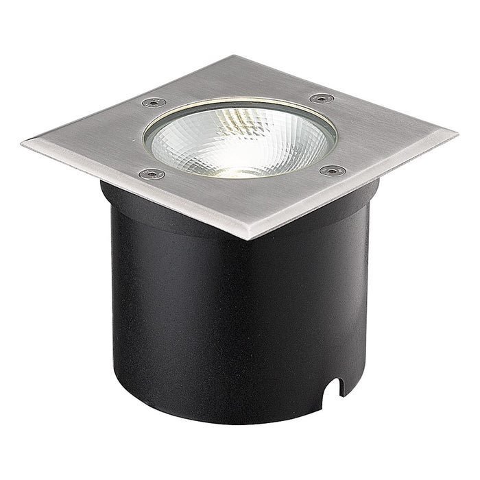 Eurofase Outdoor Square LED IngRound, Stainless Steel/Frost PC