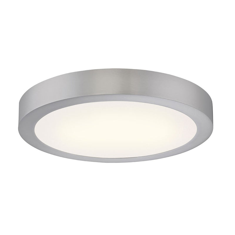 Eurofase Brant 1-Light LED Led Flushmount, Platinum/White