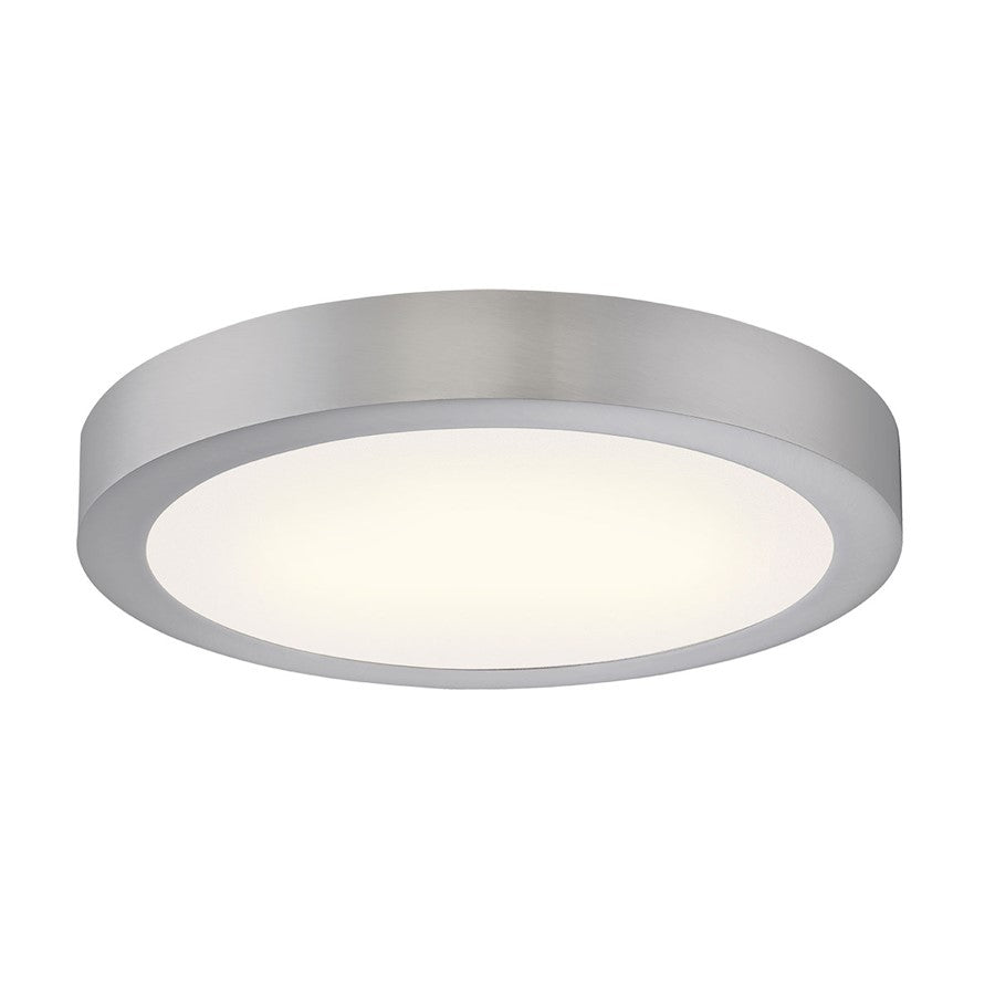 Eurofase Brant 1-Light LED Led Flushmount, Platinum/White
