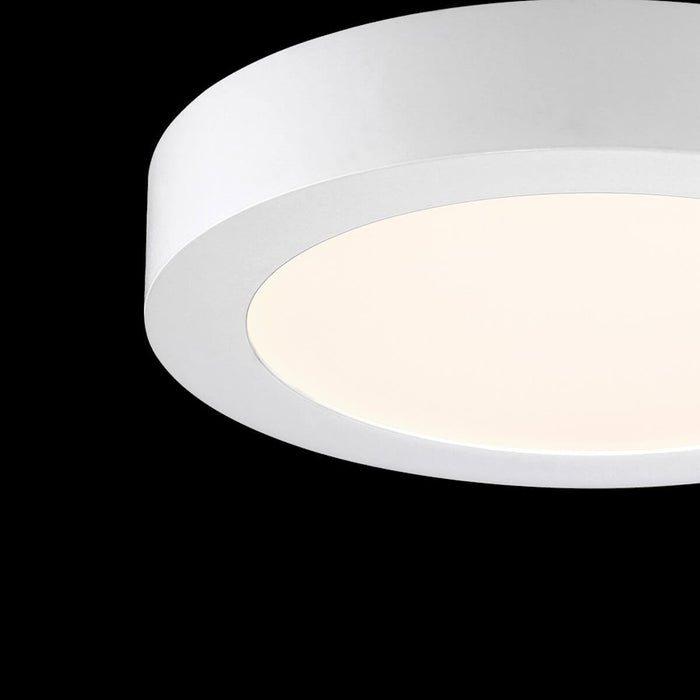 Eurofase Brant 1-Light LED Led Flushmount, Platinum/White