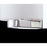 Eurofase Pilos 1-Light Small LED Wall Sconce, Chrome/Opal White