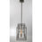 Eurofase Affilato 10-Light Rectangular Chandelier, Black/Clear