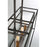 Eurofase Affilato 10-Light Rectangular Chandelier, Black/Clear