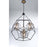 Eurofase Bettino 1-Light Pendant, Black/Brass
