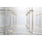Eurofase Linwood Rectangular LED Chandelier, Chrome/Frosted