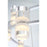 Eurofase Netto Linear LED Chandelier, Chrome/Clear