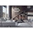 Eurofase Netto LED Chandelier, Chrome/Clear