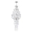 Eurofase Viviana 26-Light Chandelier, Chrome/Clear