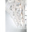 Eurofase Viviana Oval Chandelier, Chrome/Clear