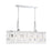Eurofase Viviana Oval Chandelier, Chrome/Clear