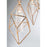 Eurofase Verdino LED Pendant, Rose Gold/Clear