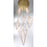 Eurofase Verdino LED Pendant, Rose Gold/Clear