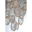 Eurofase Trento Oval Chandelier, Champagne Silver/Clear
