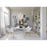 Eurofase Trento Oval Chandelier, Champagne Silver/Clear