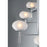Eurofase Burlington 18-Light Stair Chandelier, Chrome/Opal White