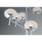 Eurofase Burlington 18-Light Stair Chandelier, Chrome/Opal White