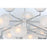 Eurofase Burlington 18-Light Stair Chandelier, Chrome/Opal White