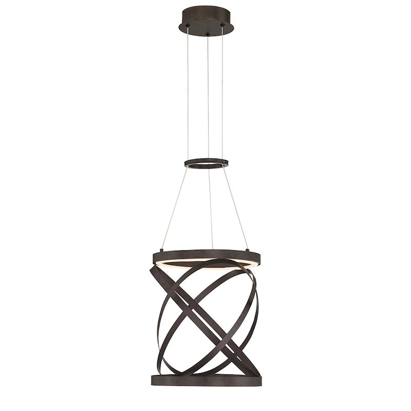 Eurofase Avita Small LED Pendant, Oil Rubbed Bronze/Bronze