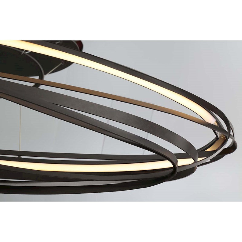 Eurofase Avita Small LED Pendant, Oil Rubbed Bronze/Bronze
