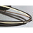 Eurofase Avita Small LED Pendant, Oil Rubbed Bronze/Bronze