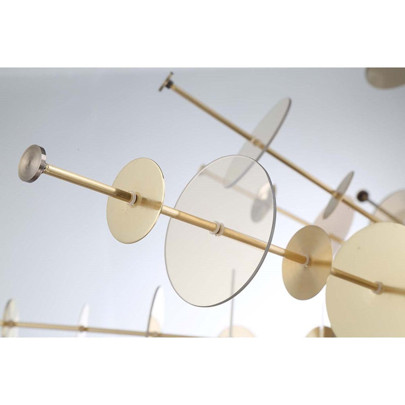 Eurofase Bonazzi 12-Light Chandelier, Chrome/Smoke/Clear/Frosted