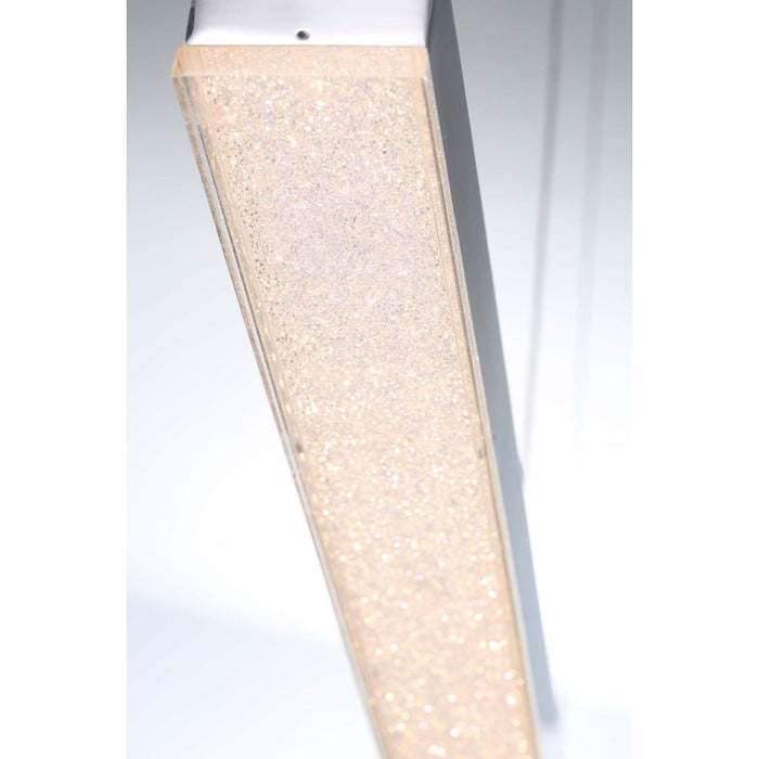 Eurofase Santi LED Wall Sconce, Chrome/Clear