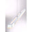Eurofase Santi Linear LED Chandelier, Chrome/Clear