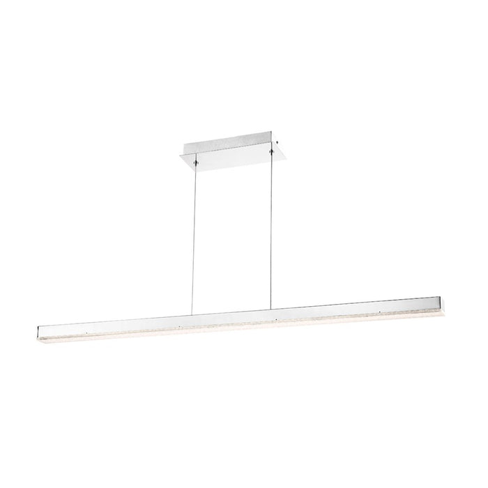 Eurofase Santi Linear LED Chandelier, Chrome/Clear