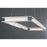 Eurofase Fanton Large LED Chandelier, Chrome/Frosted