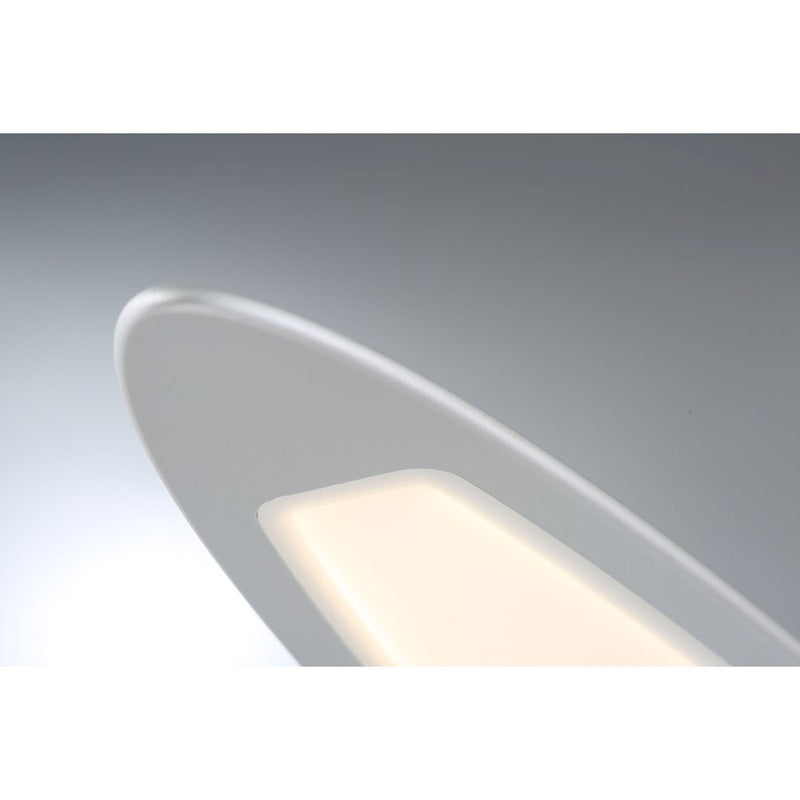 Eurofase Ormont Linear LED Chandelier, Brushed Nickel/Frosted