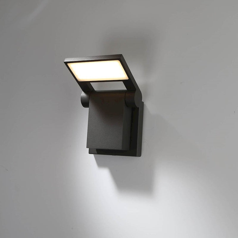 Eurofase Outdoor LED Surface Mount, Graphite Grey/Frosted