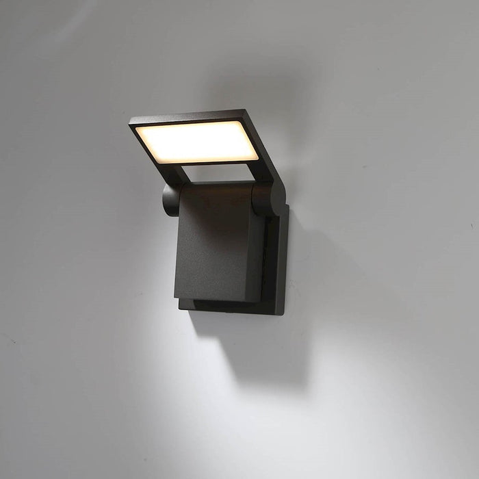 Eurofase Outdoor LED Surface Mount, Graphite Grey/Frosted